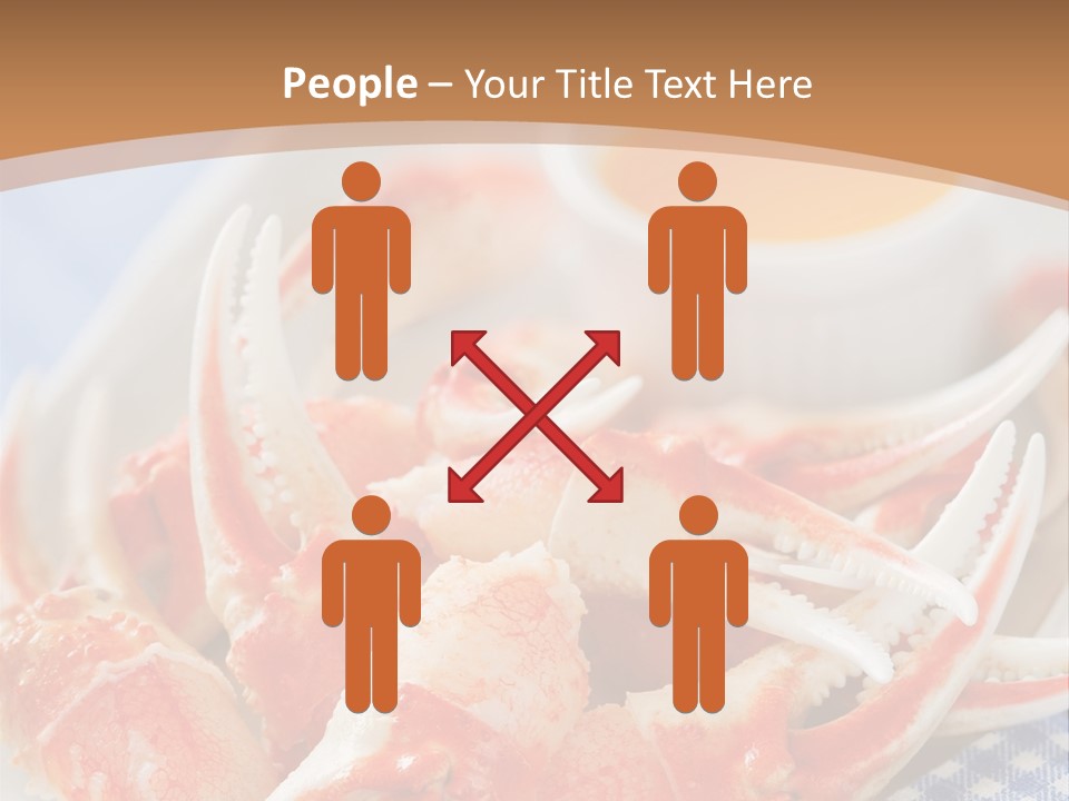 Blue Tasty Dish PowerPoint Template