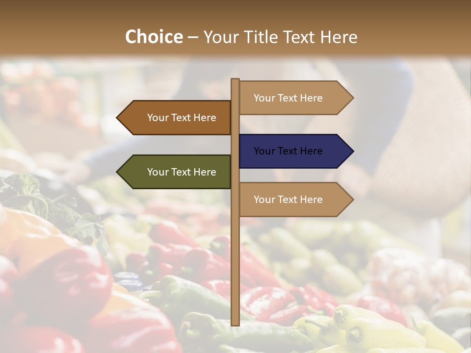 Caucasian Choose Choosing PowerPoint Template
