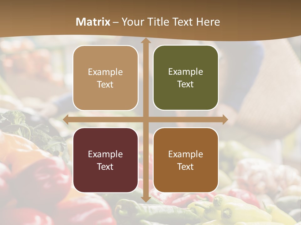 Consumerism Smiling Checking PowerPoint Template