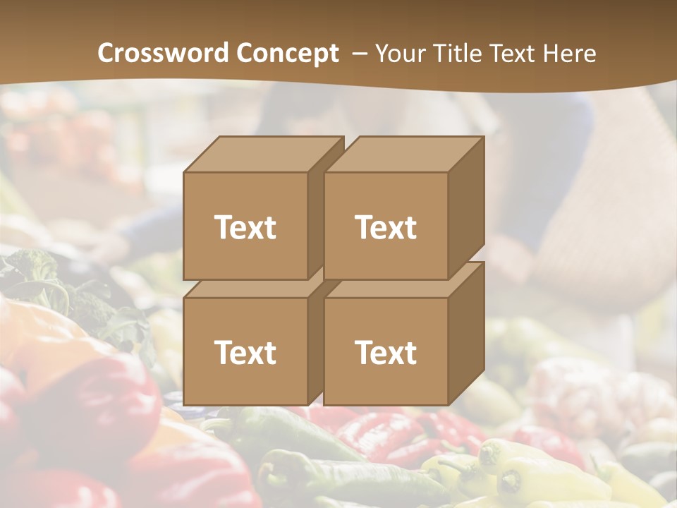 Consumerism Smiling Checking PowerPoint Template