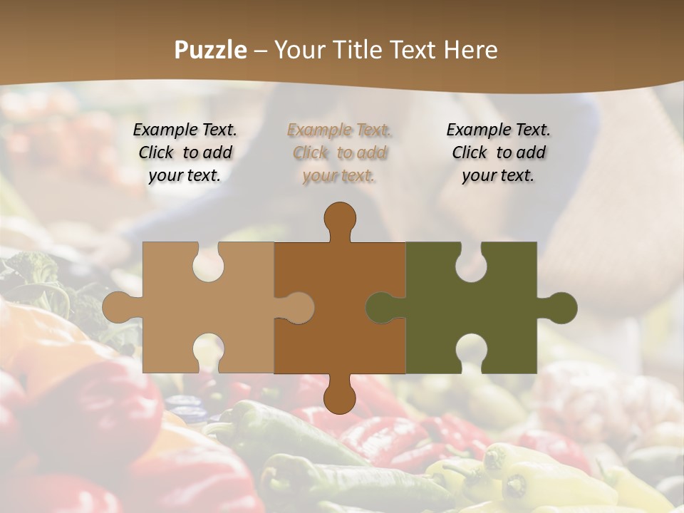 Consumerism Smiling Checking PowerPoint Template