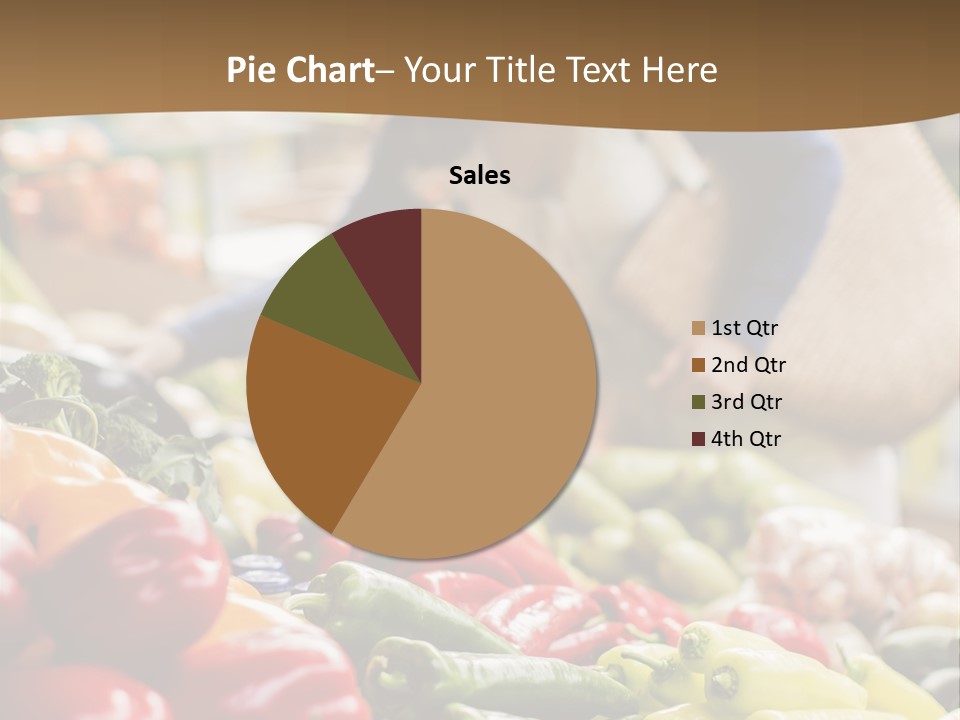 Consumerism Smiling Checking PowerPoint Template