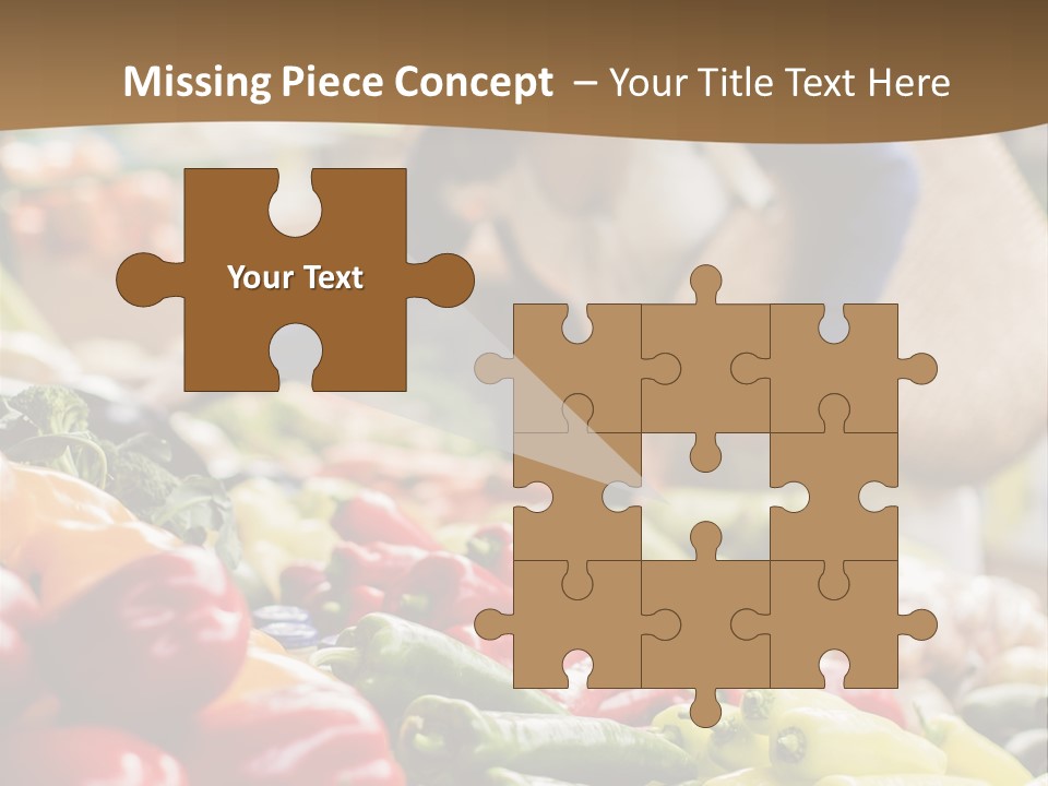 Consumerism Smiling Checking PowerPoint Template