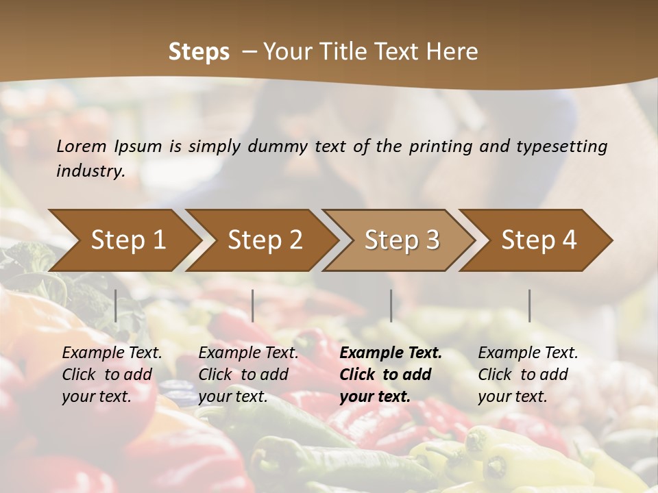 Consumerism Smiling Checking PowerPoint Template