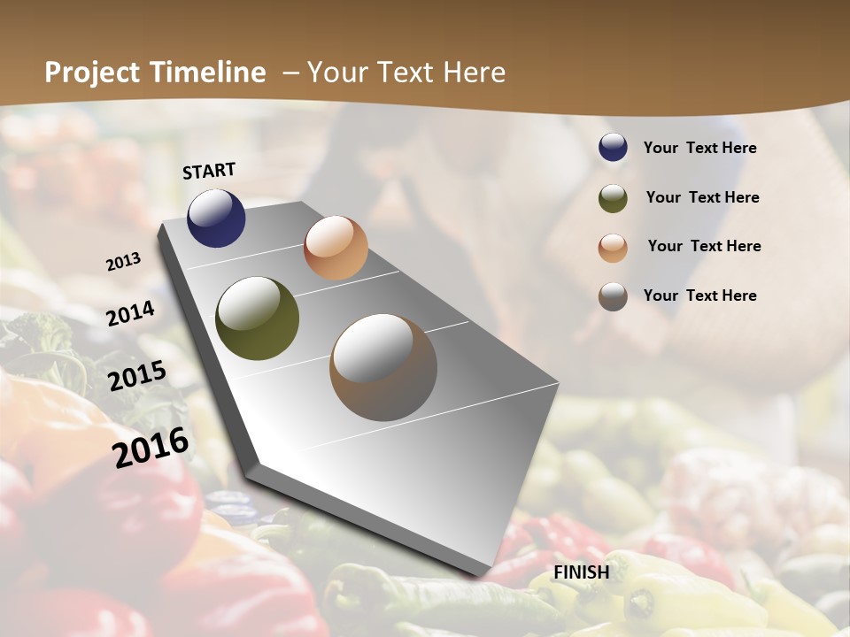 Consumerism Smiling Checking PowerPoint Template