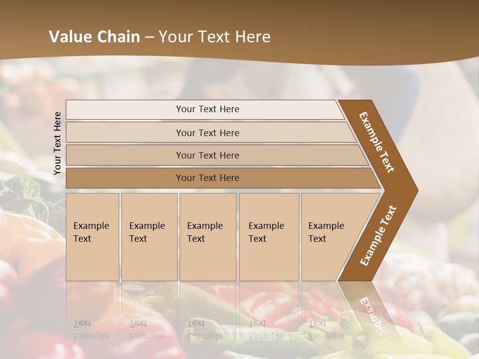 Consumerism Smiling Checking PowerPoint Template