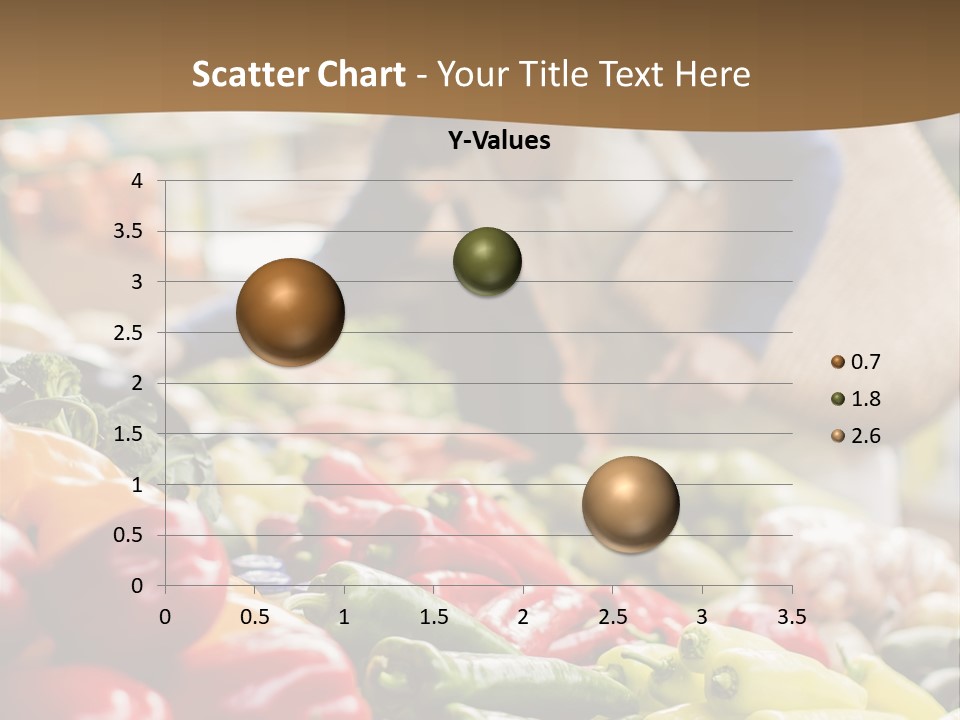Consumerism Smiling Checking PowerPoint Template