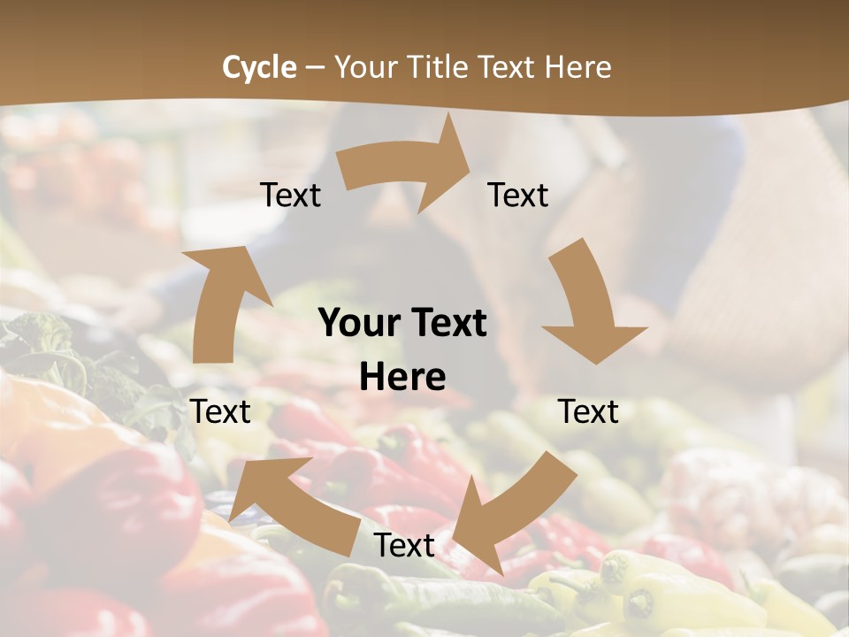 Consumerism Smiling Checking PowerPoint Template