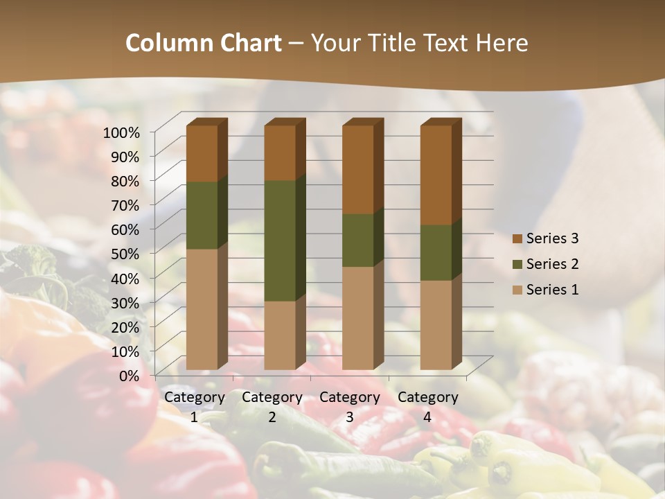 Consumerism Smiling Checking PowerPoint Template