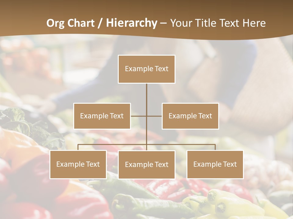 Consumerism Smiling Checking PowerPoint Template