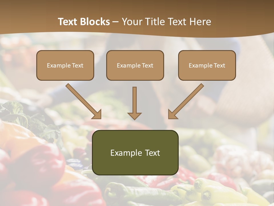 Consumerism Smiling Checking PowerPoint Template