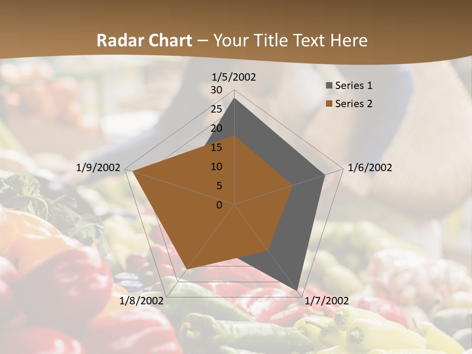 Consumerism Smiling Checking PowerPoint Template