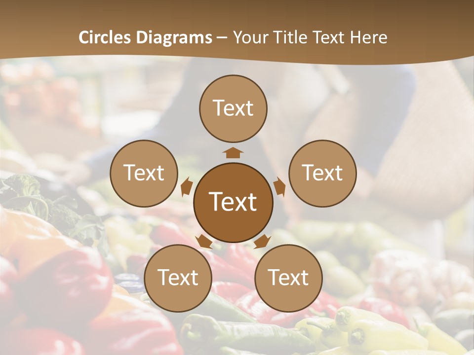 Consumerism Smiling Checking PowerPoint Template