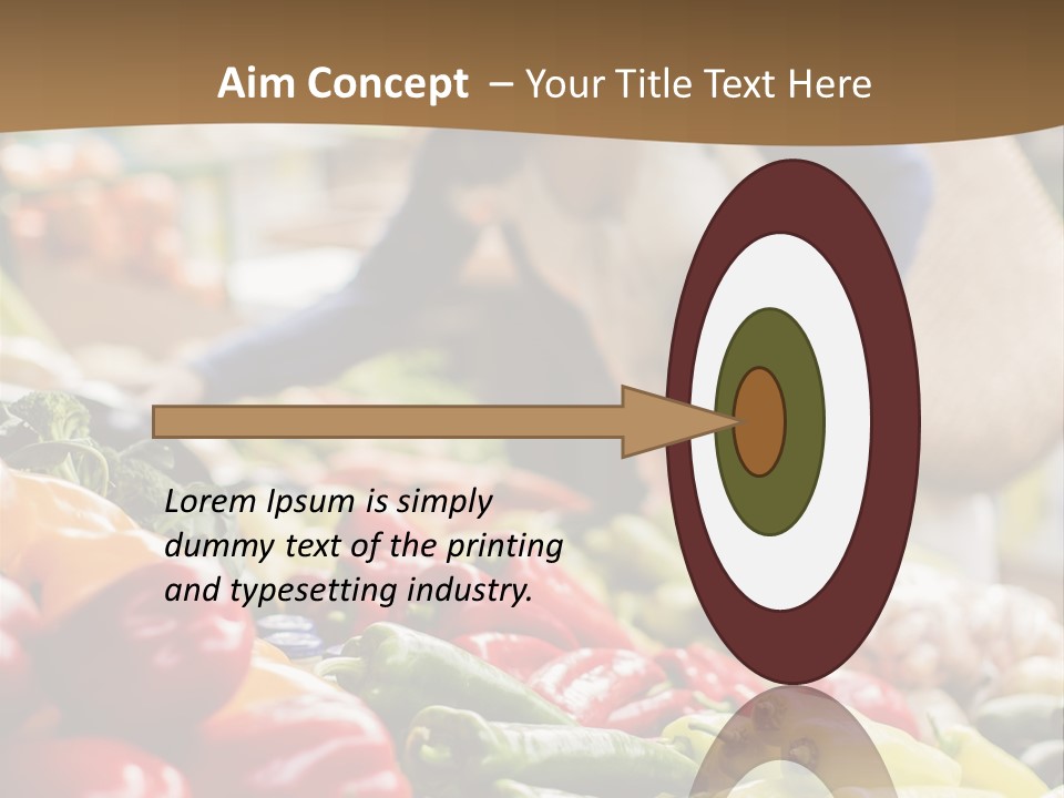 Consumerism Smiling Checking PowerPoint Template