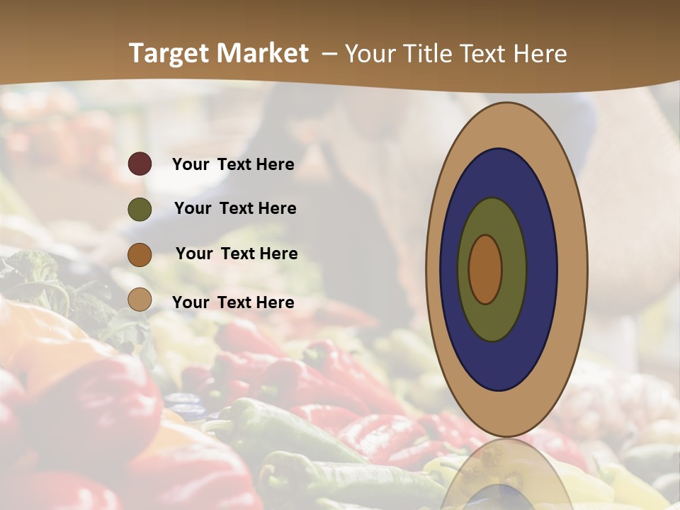 Consumerism Smiling Checking PowerPoint Template