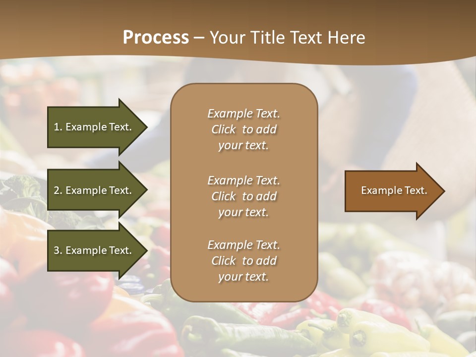 Consumerism Smiling Checking PowerPoint Template