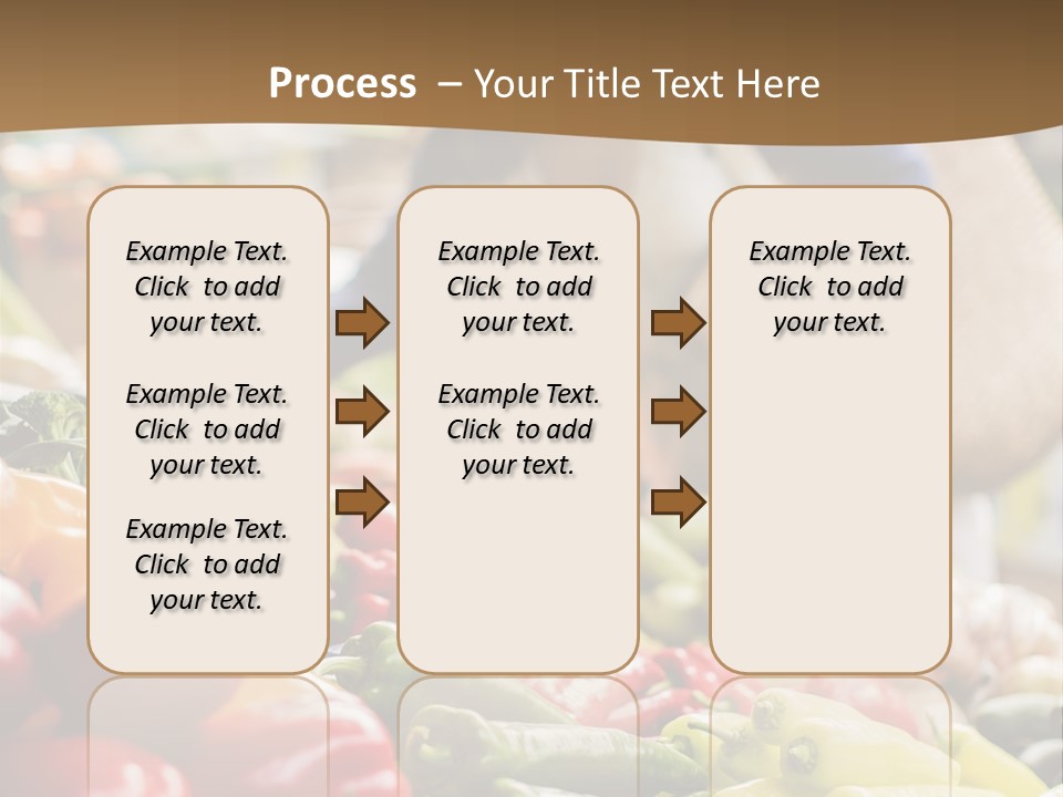 Consumerism Smiling Checking PowerPoint Template