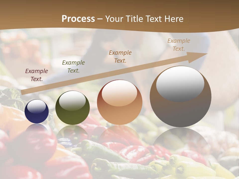 Consumerism Smiling Checking PowerPoint Template