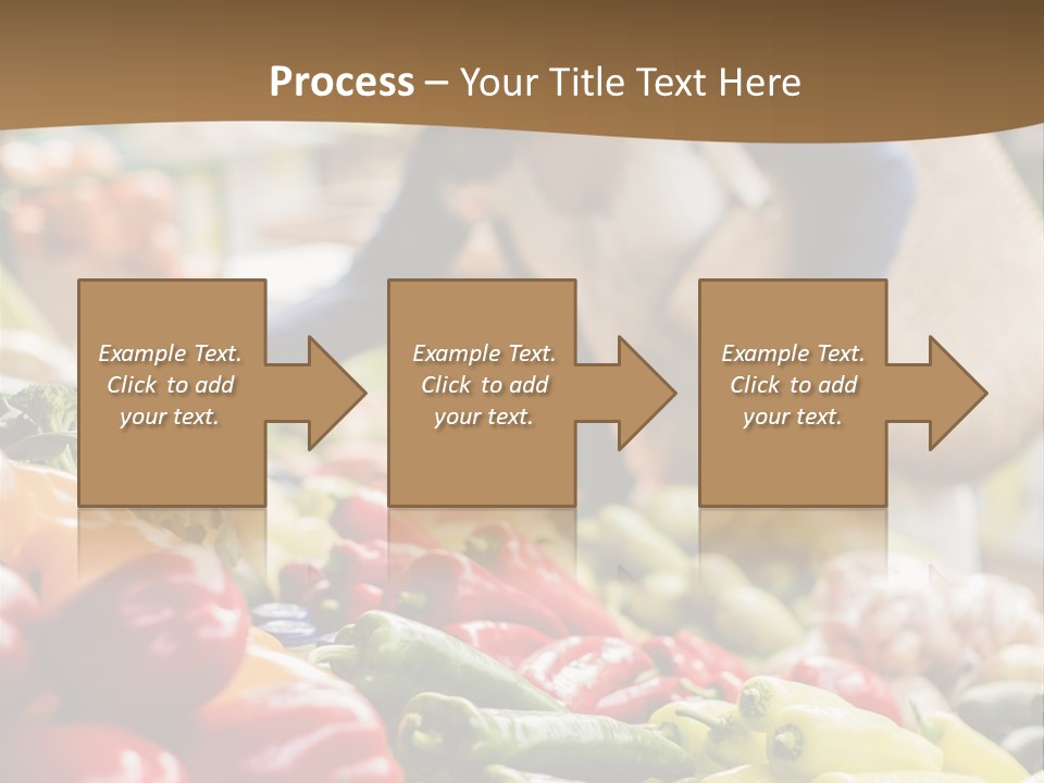 Consumerism Smiling Checking PowerPoint Template