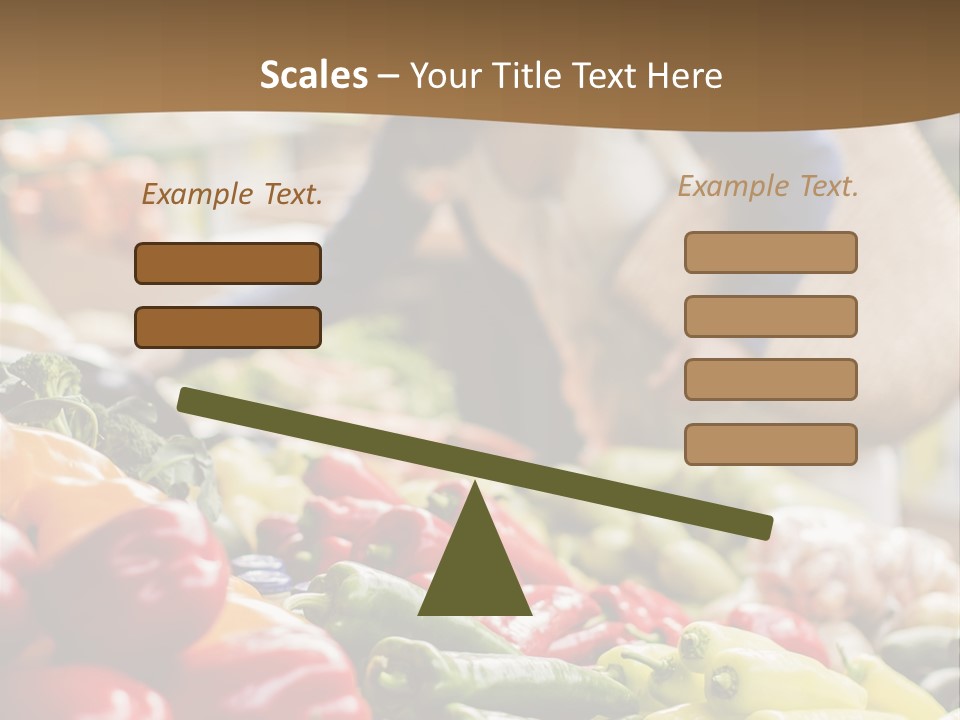 Consumerism Smiling Checking PowerPoint Template