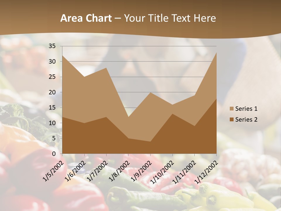 Consumerism Smiling Checking PowerPoint Template