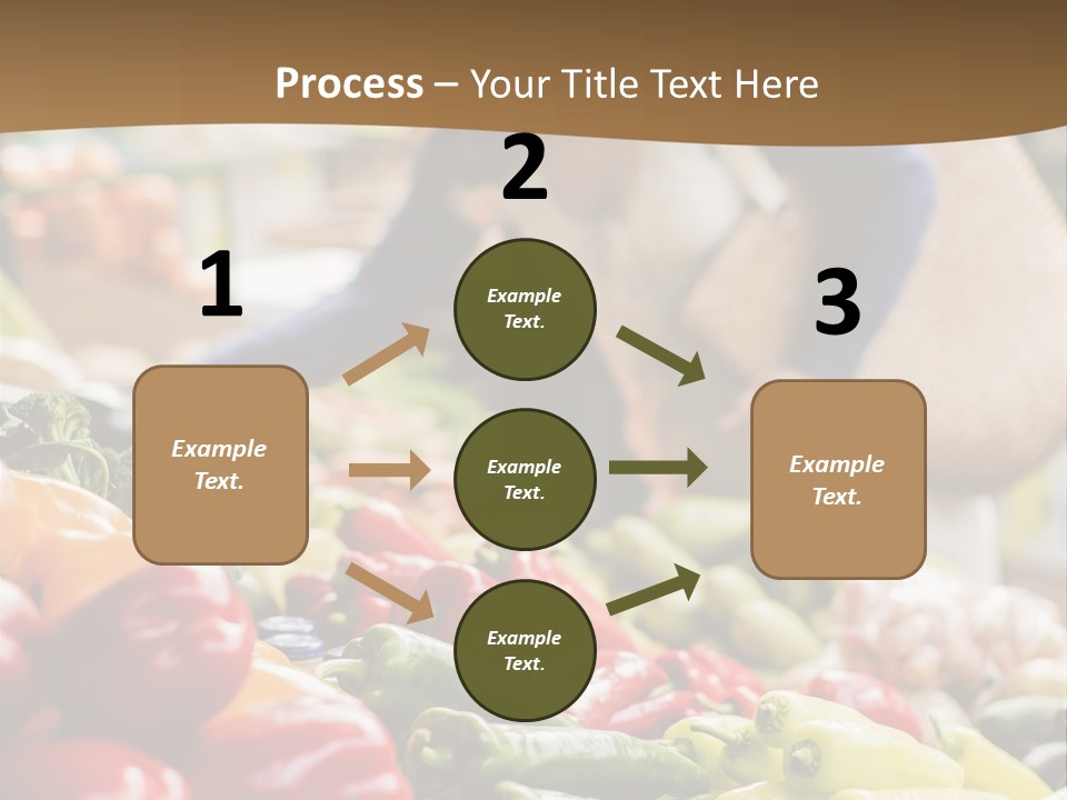 Consumerism Smiling Checking PowerPoint Template
