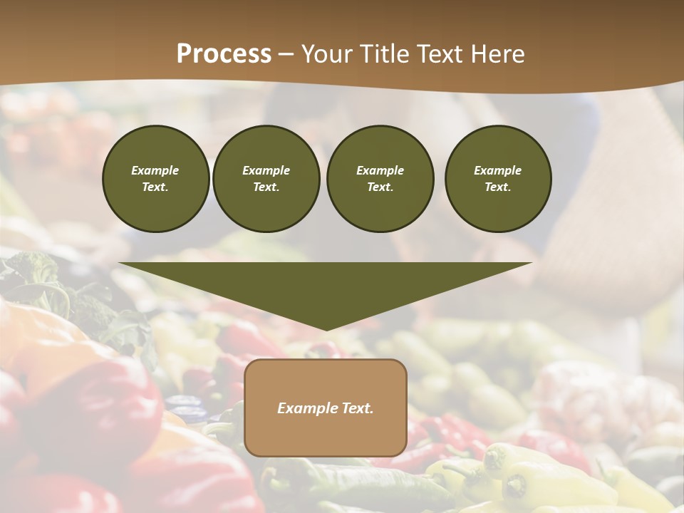 Consumerism Smiling Checking PowerPoint Template