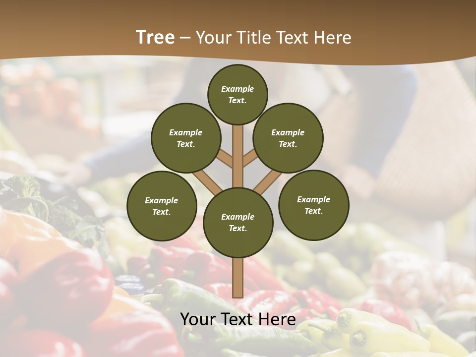 Consumerism Smiling Checking PowerPoint Template
