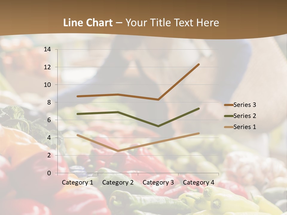 Consumerism Smiling Checking PowerPoint Template