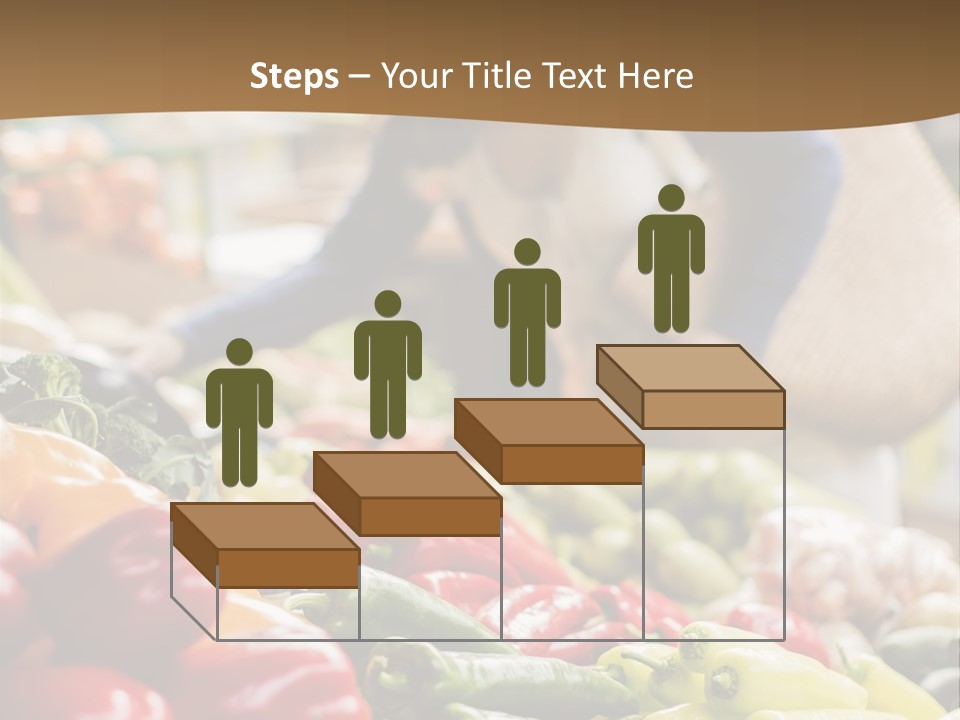 Consumerism Smiling Checking PowerPoint Template