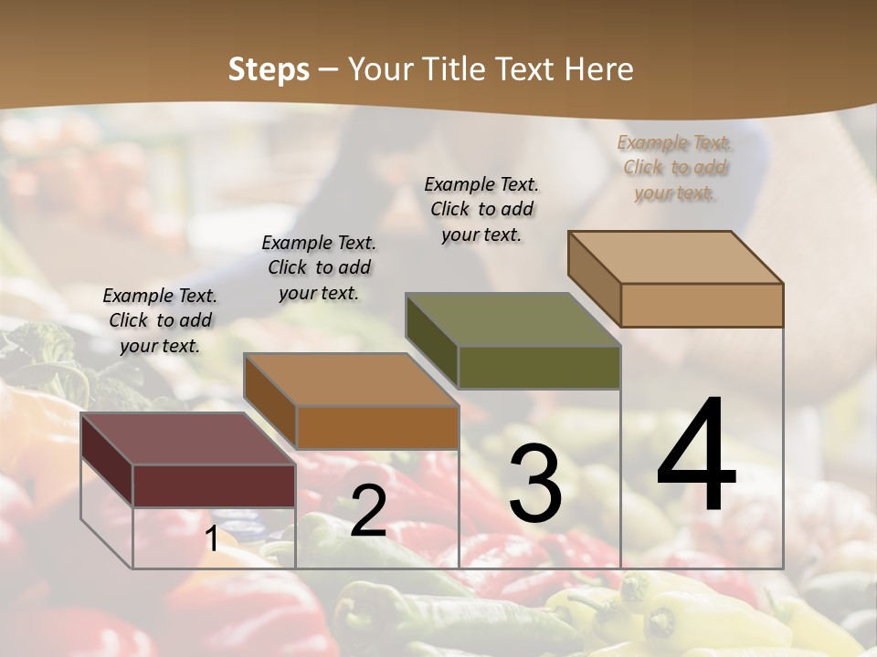 Consumerism Smiling Checking PowerPoint Template