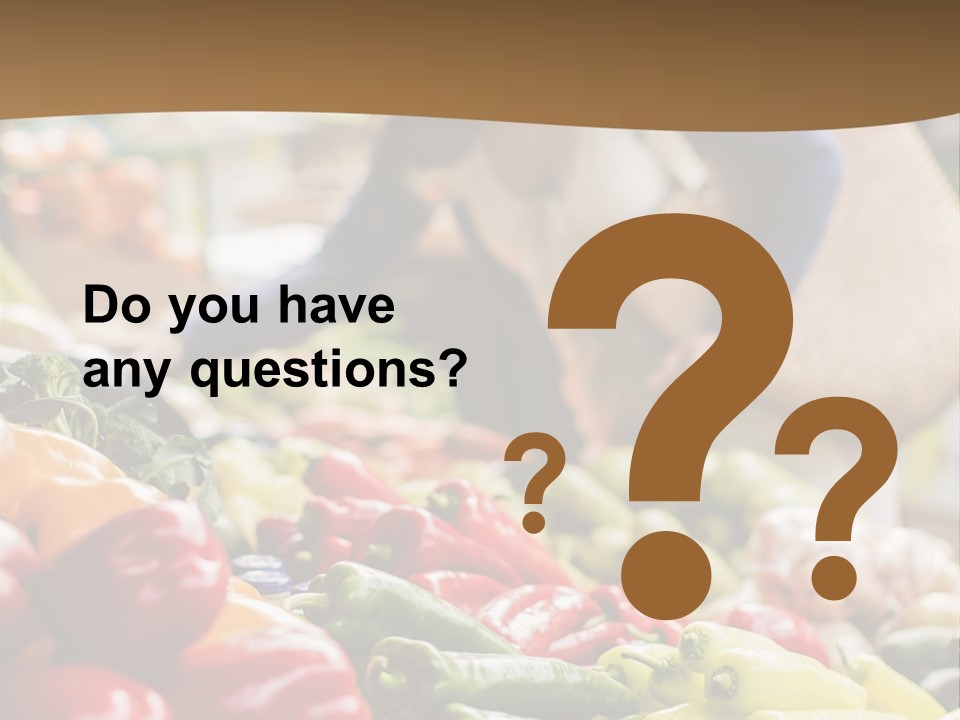 Consumerism Smiling Checking PowerPoint Template