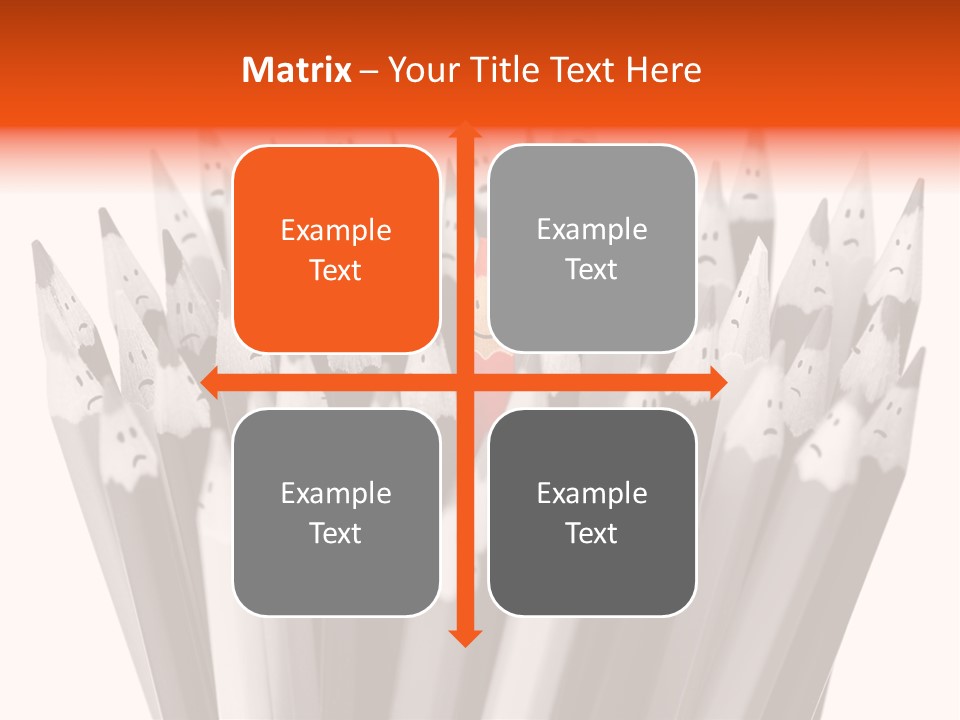 Leader Black Symbol PowerPoint Template