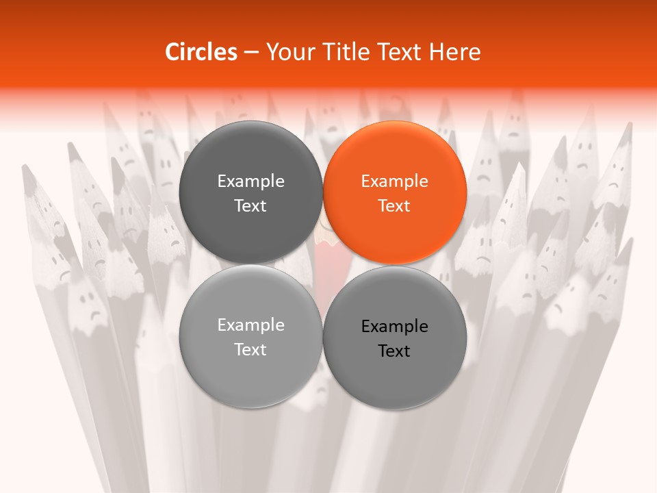 Leader Black Symbol PowerPoint Template