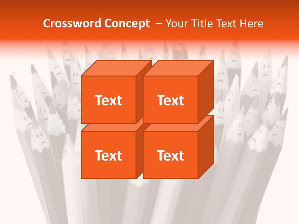 Leader Black Symbol PowerPoint Template