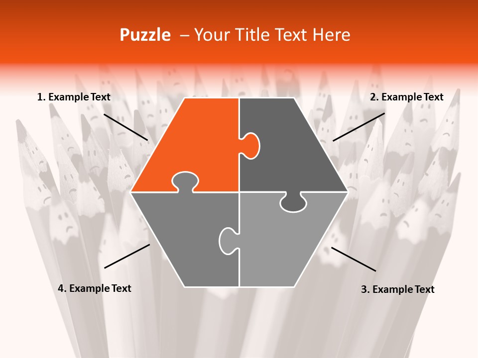 Leader Black Symbol PowerPoint Template