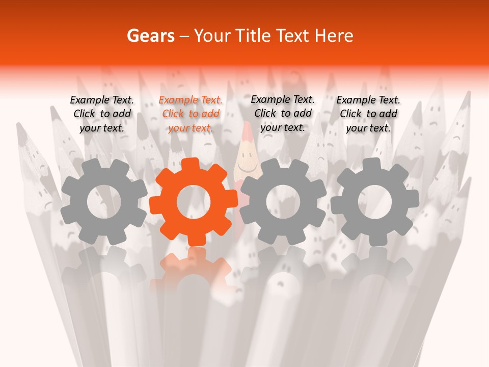 Leader Black Symbol PowerPoint Template