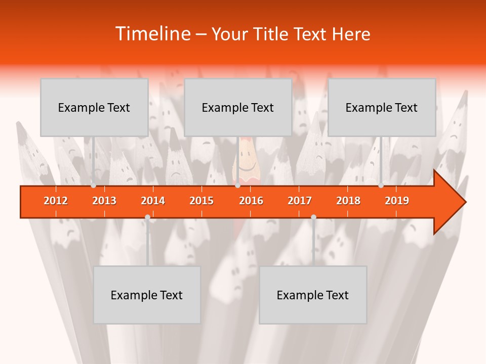 Leader Black Symbol PowerPoint Template