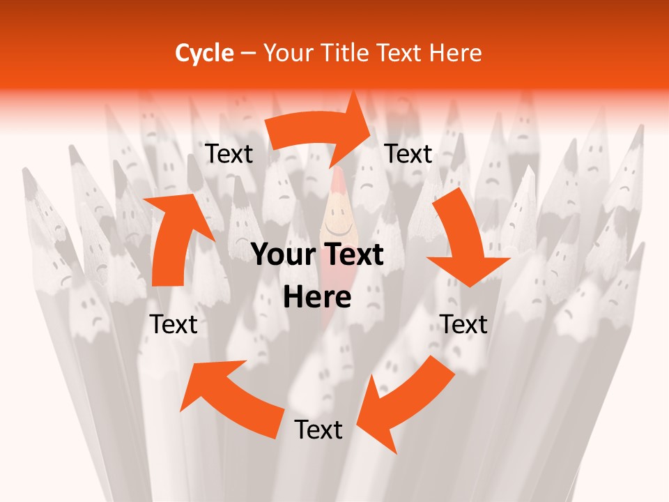 Leader Black Symbol PowerPoint Template