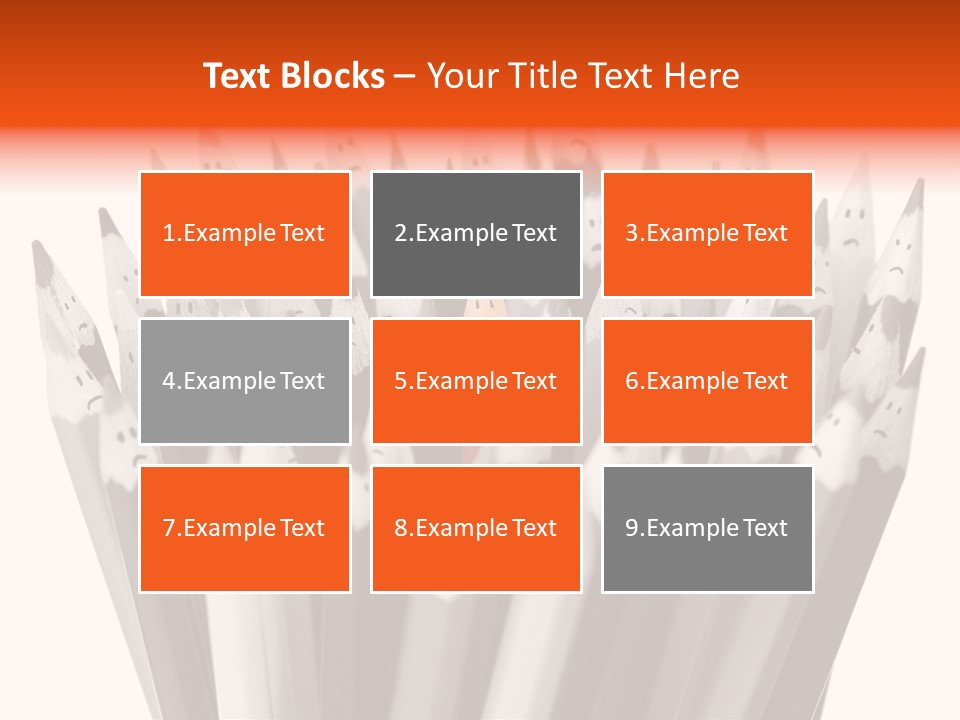 Leader Black Symbol PowerPoint Template