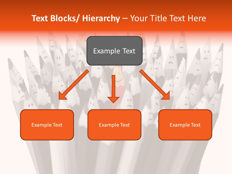 Leader Black Symbol PowerPoint Template