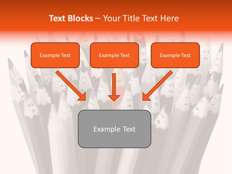 Leader Black Symbol PowerPoint Template
