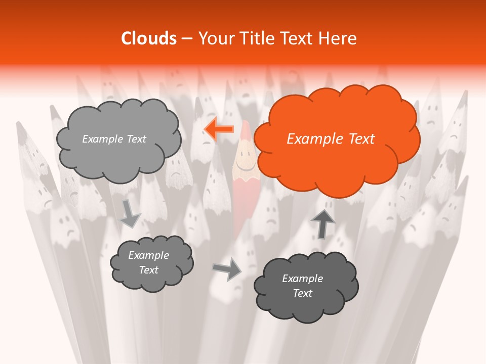 Leader Black Symbol PowerPoint Template