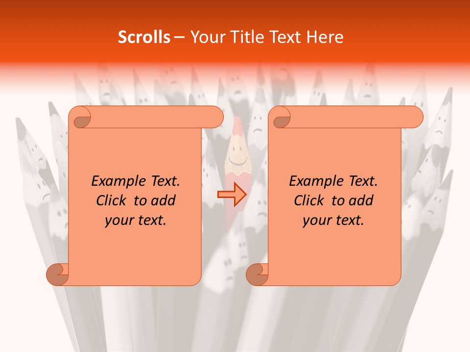 Leader Black Symbol PowerPoint Template