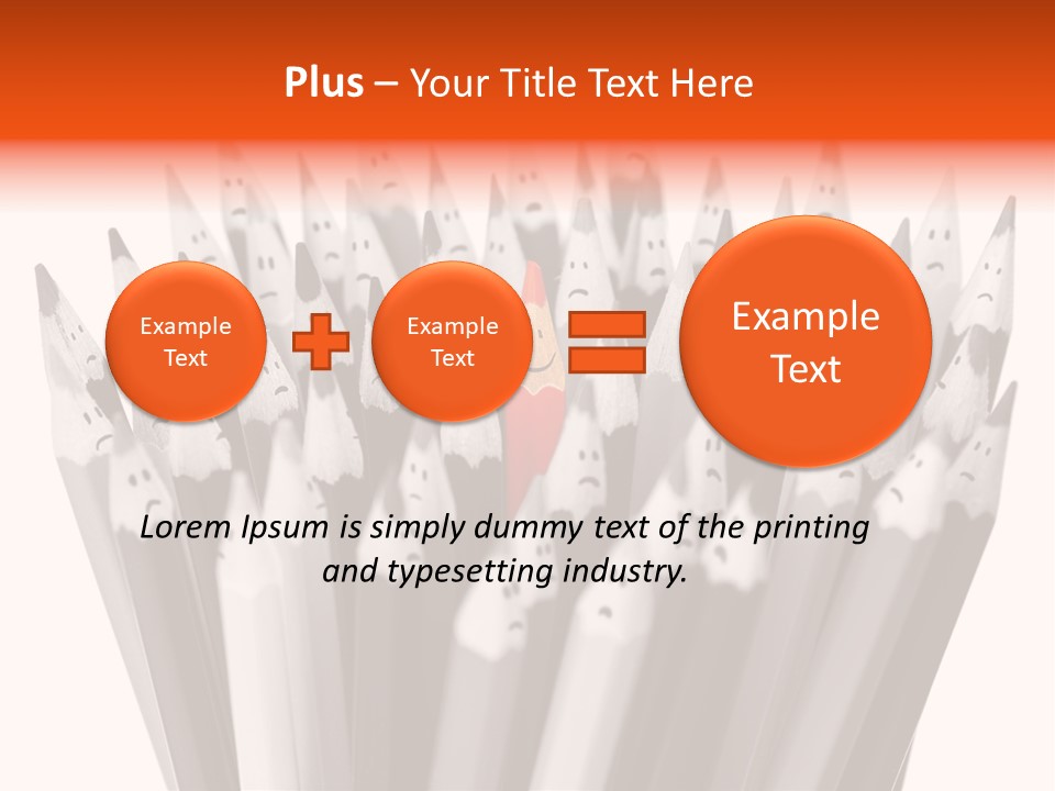 Leader Black Symbol PowerPoint Template