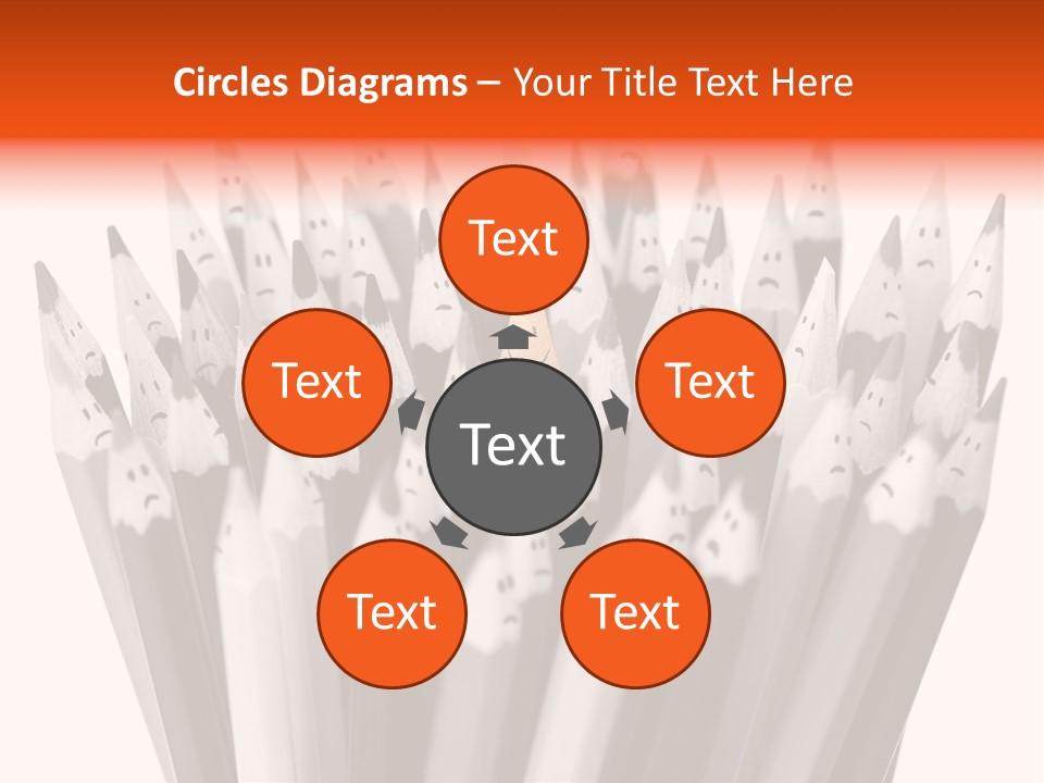 Leader Black Symbol PowerPoint Template