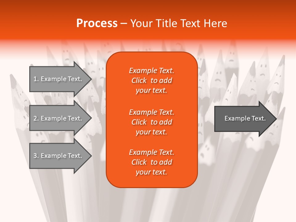 Leader Black Symbol PowerPoint Template