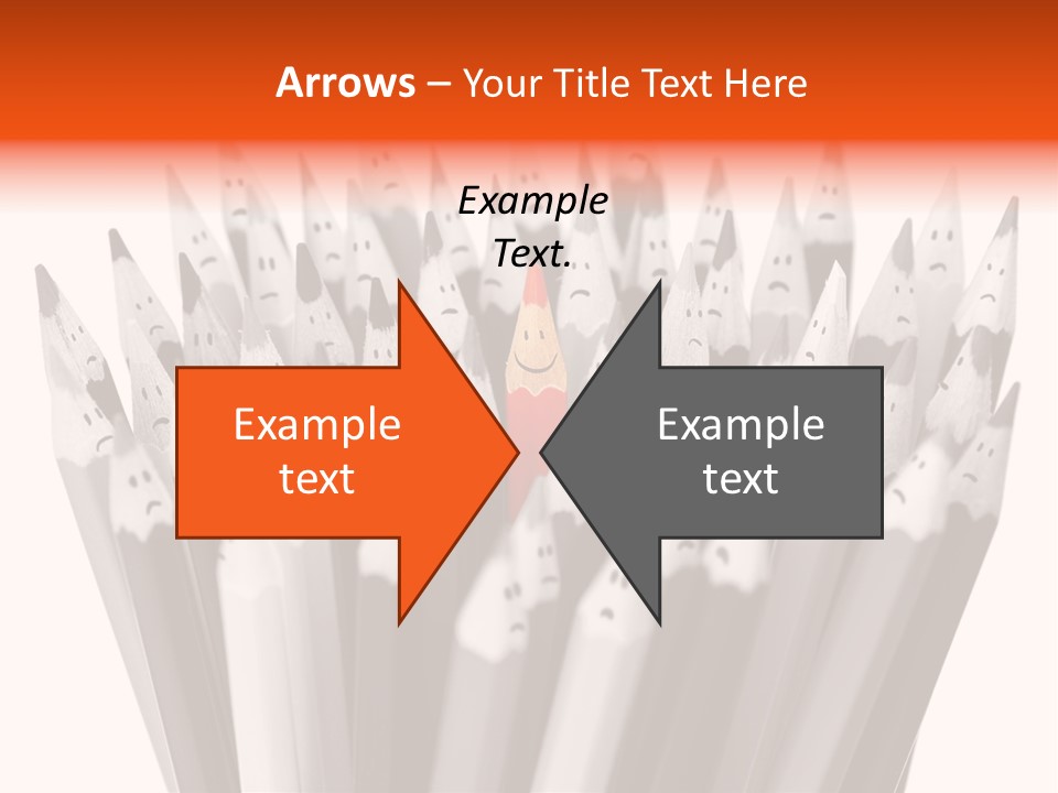 Leader Black Symbol PowerPoint Template