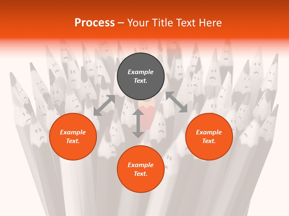 Leader Black Symbol PowerPoint Template