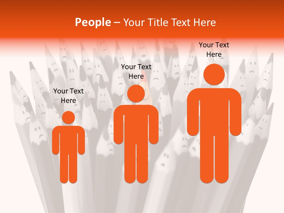 Leader Black Symbol PowerPoint Template